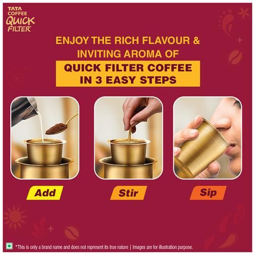 Tata Coffee Quick Filter - Authentic Taste, 100 g-3.webp